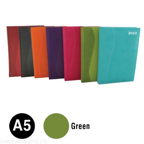 Picture of A5 Soft Touch 2024 Diary Pink
